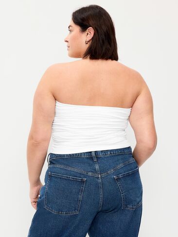 Old Navy Hug Double-Layer Tube Top - White Lilies in Saudi Arabia