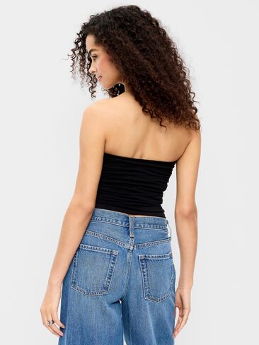 Old Navy Hug Double-Layer Tube Top - Black Jack in Saudi Arabia