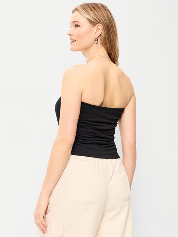 Old Navy Hug Double-Layer Tube Top - Black Jack in Saudi Arabia