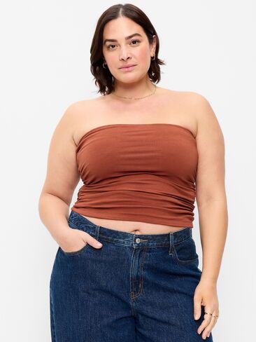 Old Navy Hug Double-Layer Tube Top - RUSSET MOON in Saudi Arabia