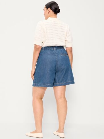 Old Navy High-Waisted OGC Chino Shorts -- 6-inch inseam - Medium Wash in Saudi Arabia