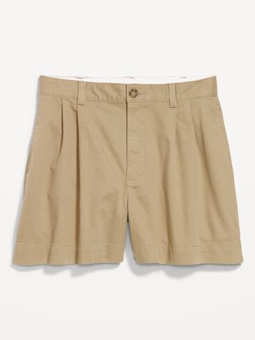 شورت OGC Chino عالي الخصر من Old Navy - درزة داخلية 4 بوصة - لوز محمص in Saudi Arabia