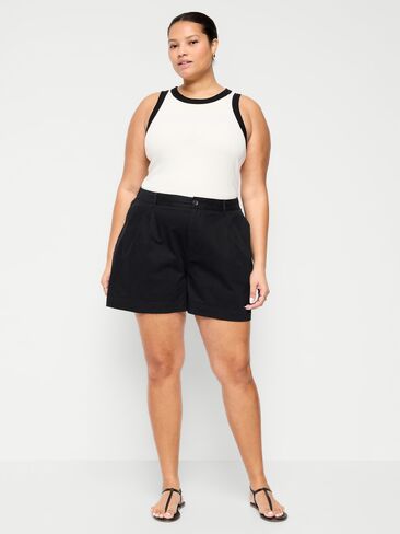 Old Navy High-Waisted OGC Chino Shorts -- 4-inch inseam - Black Jack in Saudi Arabia