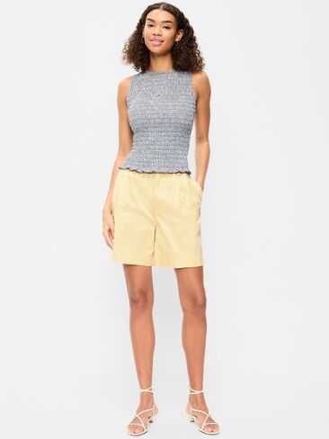 Old Navy High-Waisted OGC Chino Shorts -- 4-inch inseam - Cool Almond in Saudi Arabia