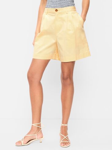 Old Navy High-Waisted OGC Chino Shorts -- 4-inch inseam - Cool Almond in Saudi Arabia