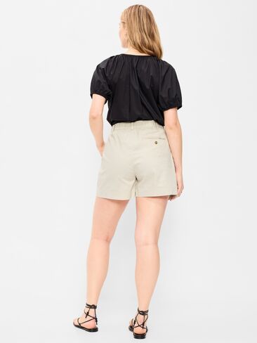 Old Navy High-Waisted OGC Chino Shorts -- 4-inch inseam - Wish Bone in Saudi Arabia
