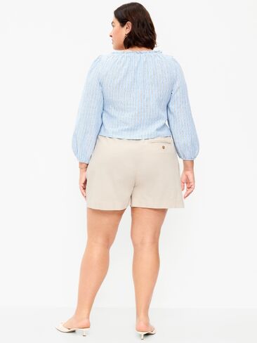 Old Navy High-Waisted OGC Chino Shorts -- 4-inch inseam - Wish Bone in Saudi Arabia