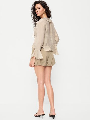 شورت Old Navy Poplin Bubble Hem - شرائح الخبز in Kuwait