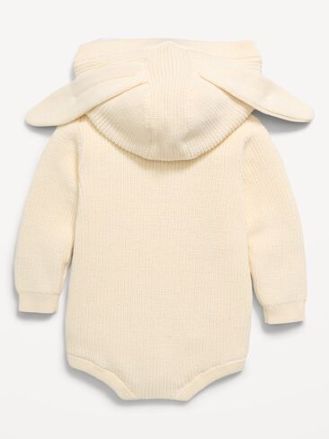 Old Navy Critter Hooded Sweater-Knit One-Piece for Baby - Creme De La Creme in Saudi Arabia