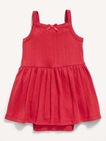 فستان بدلة للجسم من Old Navy Pointelle-Knit للأطفال - Torchlight in Saudi Arabia