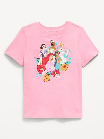تي شيرت Old Navy Disney© Princesses برسومات للفتيات الصغيرات - قلب جوافة in Kuwait