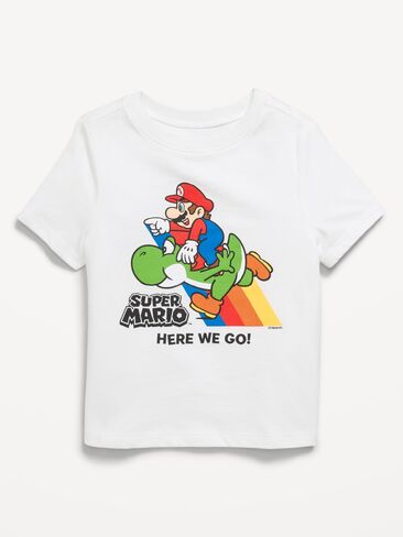 تي شيرت Old Navy Super Mario™ برسوم للجنسين للأطفال الصغار - Calla Lilies in Kuwait