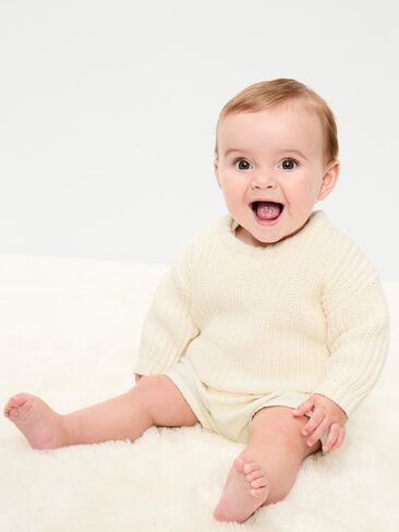 Old Navy Double-Weave Shorts for Baby - Creme De La Creme in Saudi Arabia