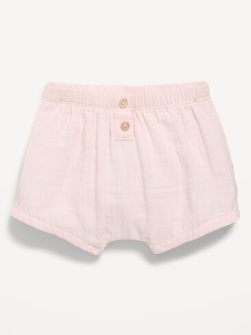 Old Navy Double-Weave Shorts for Baby - PASTEL PINK in Saudi Arabia