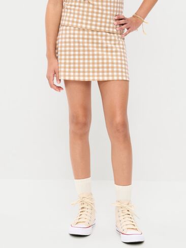 Old Navy High-Waisted Skort for Girls - CLASSIC CAMEL in Saudi Arabia