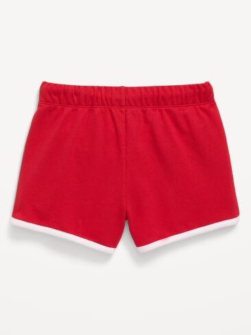Old Navy Dolphin-Hem Cheer Shorts for Girls - Red Buttons in Saudi Arabia