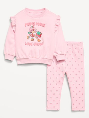 Old Navy Strawberry Shortcake™ Sweatshirt and Leggings Set for Baby - Strawberry Shortcake in Saudi Arabia