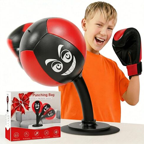 Desktop Punching Bag, Fun Punching Bag with Suction Cup, Ideal for Home or Office Tabletop Boxing, Stress-Relief Boxing Ball for Teens in Saudi Arabia