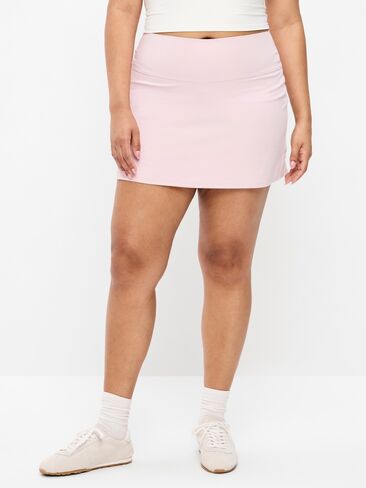 Old Navy Extra High-Waisted StudioSmooth Skort - Fairytale Rose in Saudi Arabia