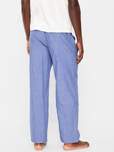 Old Navy Baggy Poplin Boxer Pajama Pants - Blue/White in Saudi Arabia
