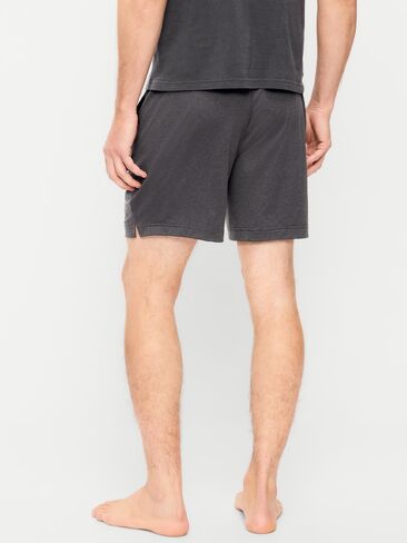 Old Navy Jersey-Knit Pajama Shorts - Black Jack in Saudi Arabia