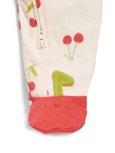 Old Navy 2-Way-Zip Sleep & Play Footed One-Piece for Baby - Cherry in Saudi Arabia