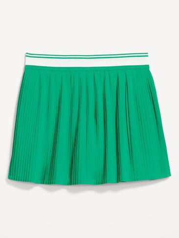 Old Navy Extra High-Waisted Micro-Pleated Skort - GREEN MANGROVE in Saudi Arabia