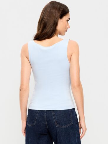 Old Navy Hug Double-Layer Boat-Neck Top - Sky Maintenance in Saudi Arabia
