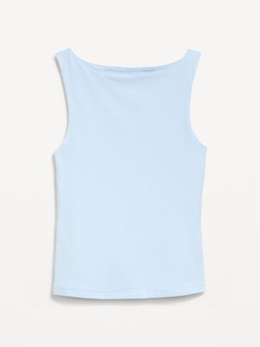 Old Navy Hug Double-Layer Boat-Neck Top - Sky Maintenance in Saudi Arabia