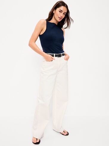 Old Navy Hug Double-Layer Boat-Neck Top - In the Navy in Saudi Arabia