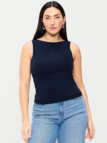 Old Navy Hug Double-Layer Boat-Neck Top - In the Navy in Saudi Arabia