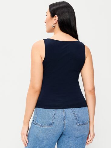 Old Navy Hug Double-Layer Boat-Neck Top - In the Navy in Saudi Arabia