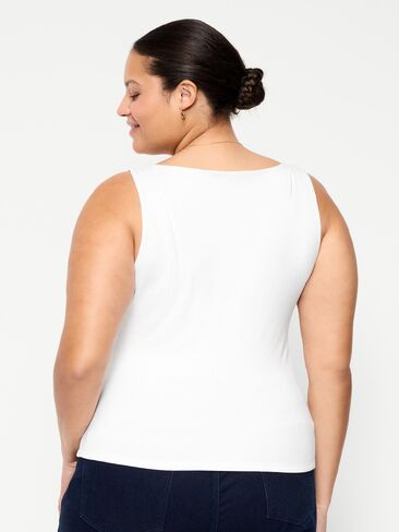 Old Navy Hug Double-Layer Boat-Neck Top - Calla Lilies in Saudi Arabia
