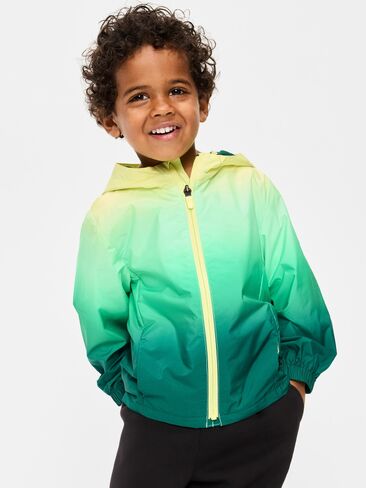 Old Navy Water-Resistant Hooded Jacket for Toddler Boys - Cool Ombré in Saudi Arabia