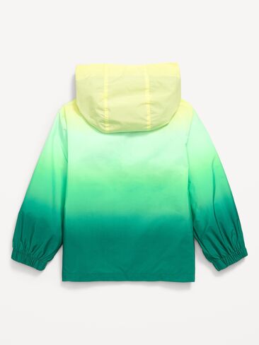 Old Navy Water-Resistant Hooded Jacket for Toddler Boys - Cool Ombré in Saudi Arabia