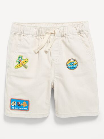 Old Navy Baggy Pull-On Jean Shorts for Toddler Boys - Wish Bone in Saudi Arabia