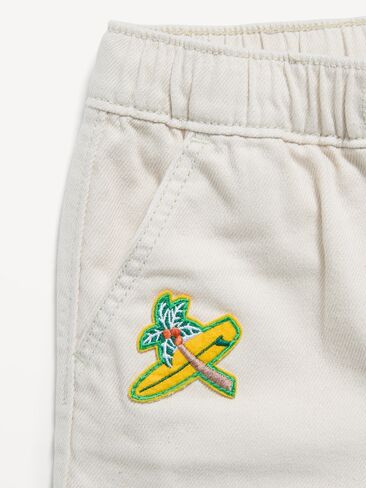 Old Navy Baggy Pull-On Jean Shorts for Toddler Boys - Wish Bone in Saudi Arabia