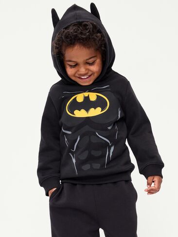 سترة بغطاء رأس برسومات للجنسين من Old Navy DC Comics™ Batman للأطفال الصغار - باتمان in Saudi Arabia
