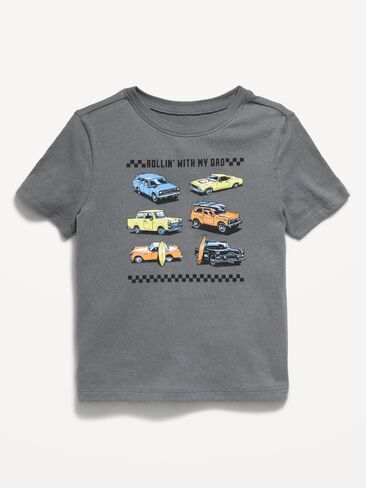 Old Navy Short-Sleeve Unisex Graphic T-Shirt for Toddler - Cars in Kuwait