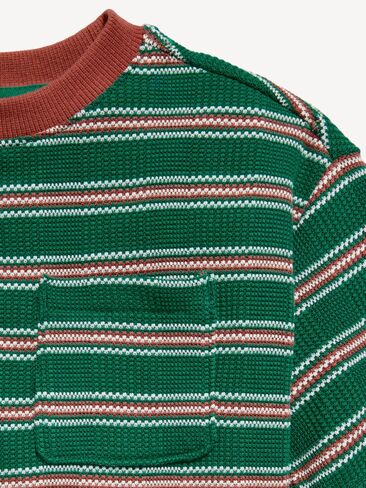 تي شيرت Old Navy كبير الحجم بأكمام قصيرة ومحبوك للأولاد الصغار - بوتانيكا in Kuwait