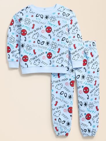 Old Navy Old Navy x Marvel Spider-Man Sweatshirt and Joggers Set for Toddler - Sky Maintenance in Saudi Arabia