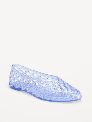 Old Navy Jelly Ballet Flats for Girls - Flax Flower in Saudi Arabia