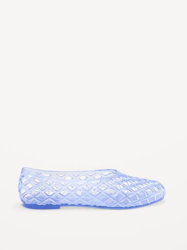 Old Navy Jelly Ballet Flats for Girls - Flax Flower in Saudi Arabia