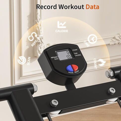 MOMODA Stair Stepper Resistance Adjustable Folding Vertical Climber Machine for Home Gym Full-Body Workout in Saudi Arabia
