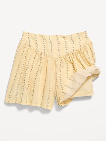 شورت مطبوع للبنات من Old Navy - زهور صفراء in Kuwait