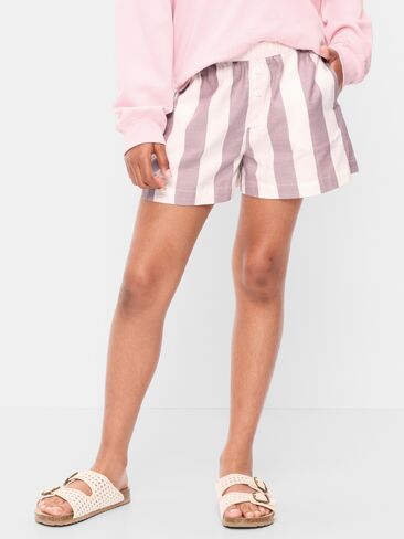 شورت بوكسر تويل مطبوع للبنات من Old Navy - شريط بنفسجي in Saudi Arabia