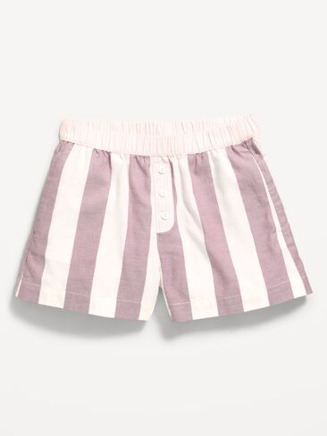 شورت بوكسر تويل مطبوع للبنات من Old Navy - شريط بنفسجي in Saudi Arabia