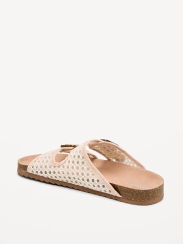 Old Navy Double-Strap Slide Sandals for Girls - Crafted in Saudi Arabia
