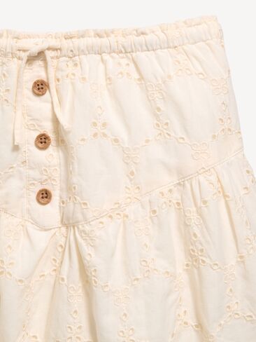 تنورة بأزرار مزخرفة بأزرار للبنات من Old Navy - Creme De La Creme in Saudi Arabia