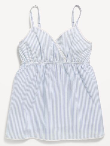 Old Navy Printed Sleeveless Top for Girls - Railroad Stripe in Saudi Arabia